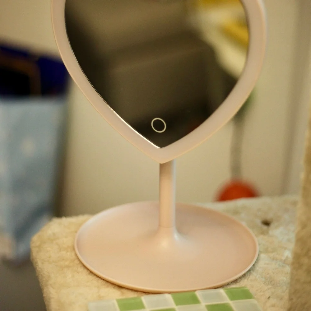 Urban Outfitters Heartbeat Makeup Vanity Mirror